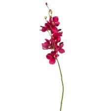 Orchidée artificielle rouge