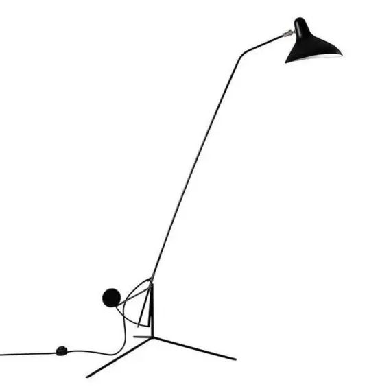 MANTIS-Lampadaire base trépied acier et aluminium H170cm