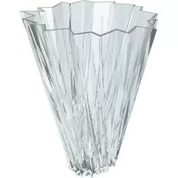 Vase en Plastique, PMMA – Couleur Transparent – 57.69 x 57.69 x 44 cm – Designer Mario Bellini