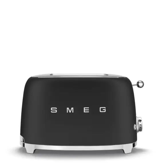 Toaster 2 tranches  mat   en acier  noir