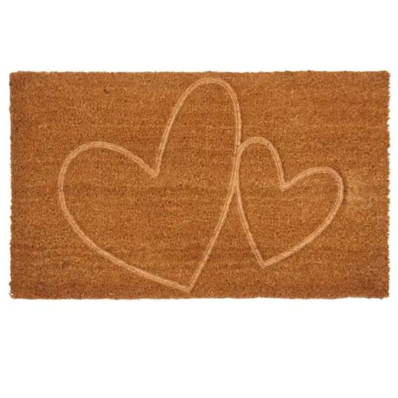 Paillasson en fibres de coco double coeur thermopressé
