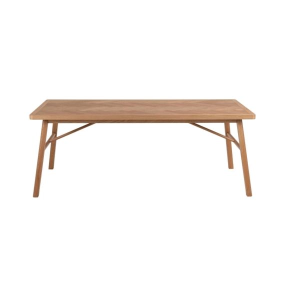 Table à manger moderne en bois massif