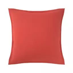 Taie d’oreiller percale Rouge 65 x 65 cm