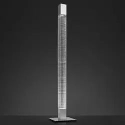 Lampe connectée Mimesi en Métal, plastique – Couleur Transparent – 43.8 x 43.8 x 193 cm – Designer Carlotta de Bevilacqua