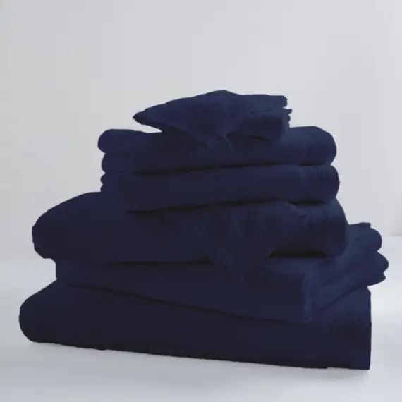 Drap de bain uni et coloré coton blue moon 150×100