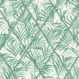 Papier peint panoramique PANORAMA hojas fibre vert intissé l.424 x H.280 cm