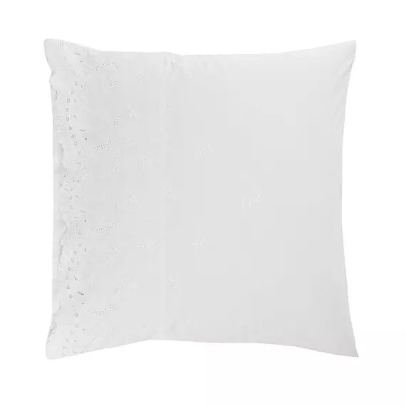 Taie d’oreiller coton 50×75 cm blanc