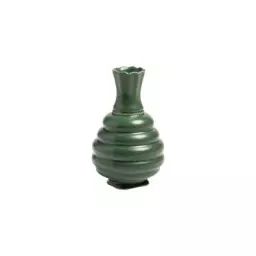 Vase Vases en Céramique, Porcelaine – Couleur Vert – 9.5 x 9.5 x 15 cm