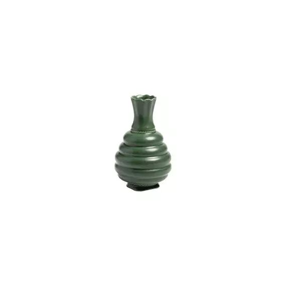 Vase Vases en Céramique, Porcelaine – Couleur Vert – 9.5 x 9.5 x 15 cm