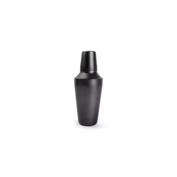 Shaker à cocktails en inox noir 64cl