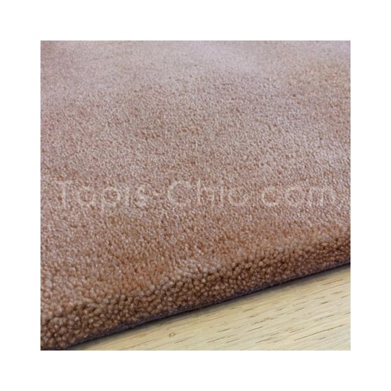 Tapis Uni Moderne Spirit Marron Café Rectangulaire 140 x 200 cm