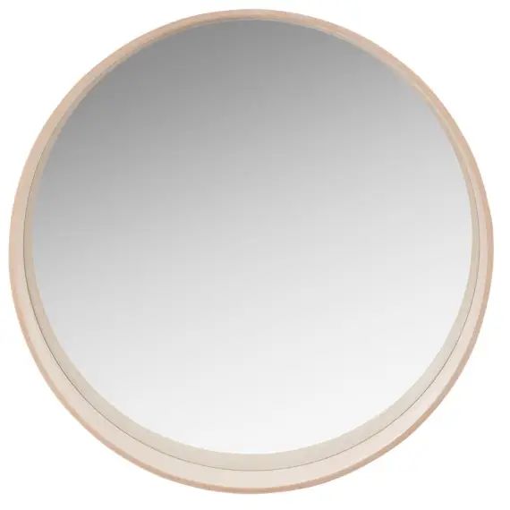 Miroir rond beige D70