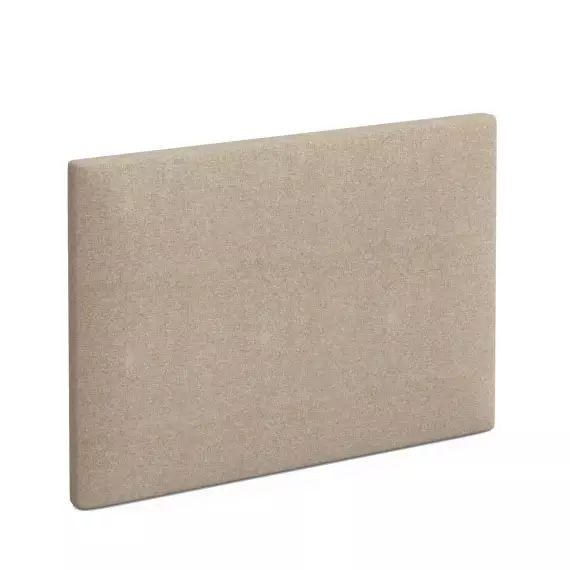 Tête de lit déco beige sable 160×115