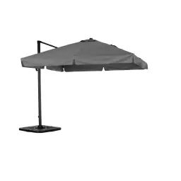 Toile de rechange pour parasol suspendu 300x300cm Gris clair – Sunny