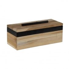Boîte rectangulaire en bois