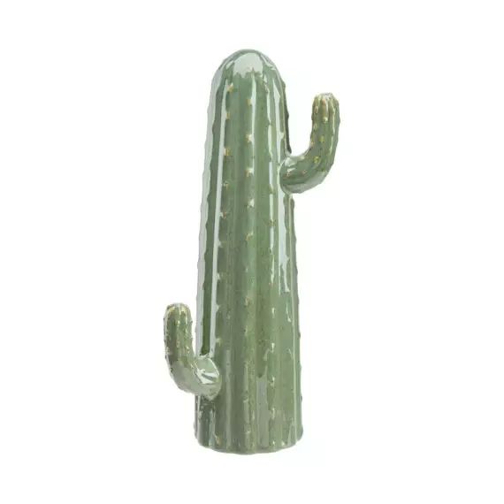 Statue cactus H. 33 cm UHAINA Vert