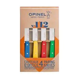 Coffret 4 couteaux d’office Opinel n°112