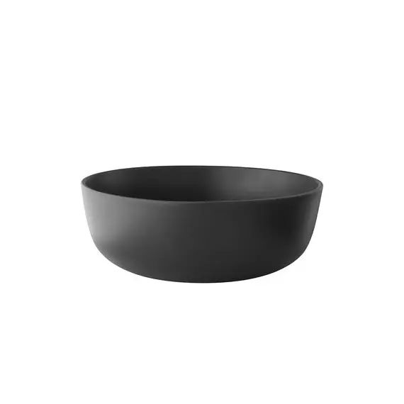Saladier Nordic Kitchen en Céramique, Grès – Couleur Noir – 22.89 x 22.89 x 10 cm – Designer The Tools