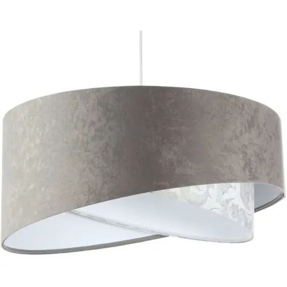 Suspension Tissu Gris 50x50x25 cm