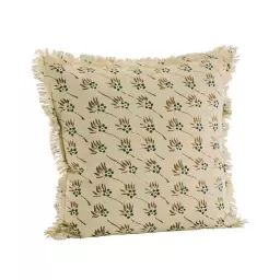 Coussin Coton Beige 50X50