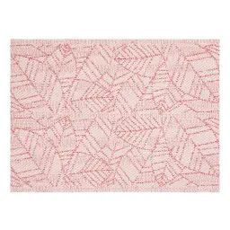 Set de table en plastifié rouge 33×45