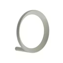 Patère Loop en Métal, Zinc – Couleur Gris – 9.4 x 9.4 x 8 cm – Designer Simon Legald