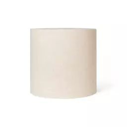 Abat-jour Lampe à composer en Tissu, Acier – Couleur Beige – 49.32 x 49.32 x 40 cm