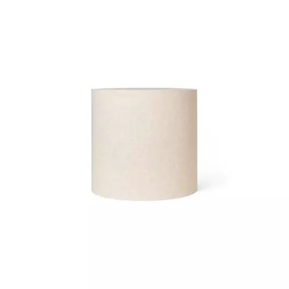 Abat-jour Lampe à composer en Tissu, Acier – Couleur Beige – 49.32 x 49.32 x 40 cm