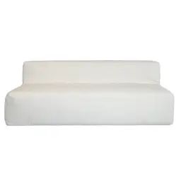 Canapé banquette modulable – Déhoussable 3 places – Laine Bouclée