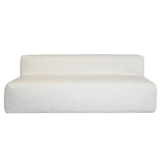 Canapé banquette modulable – Déhoussable 3 places – Laine Bouclée