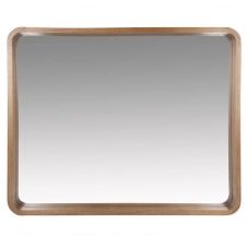 Miroir en paulownia marron 78×63