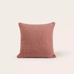 Housse de coussin MIKENO orange et violine – ORANGE