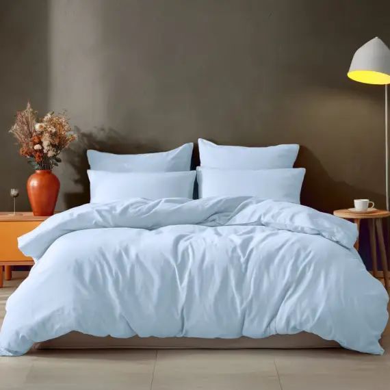 Housse de couette en coton  nuage 140×200 cm