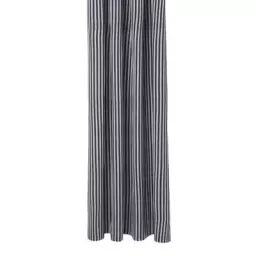 Rideau de douche Rideaux douche en Tissu, Coton enduit – Couleur Noir – 160 x 18.17 x 205 cm – Designer Trine Andersen