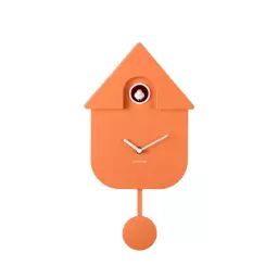 Modern Cuckoo – Horloge à pendule – Couleur – Orange