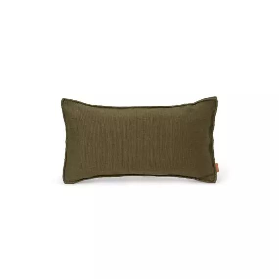 Coussin d’extérieur Désert en Tissu, Tissu recyclé – Couleur Vert – 27.59 x 27.59 x 27.59 cm – Designer Trine Andersen