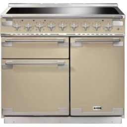 Piano de cuisson induction FALCON ELISE TAB IND 100 CM CREME NICKEL BROSS
