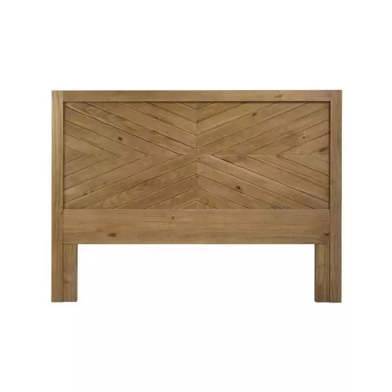 Tête de lit 165 cm bois BRASILIA coloris bois foncé