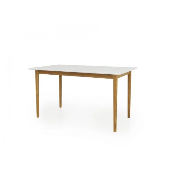 Table à manger 140x80cm bois style moderne