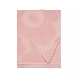 Serviette de bain Serviettes en Tissu, Coton éponge – Couleur Rose – 10 x 10 x 10 cm – Designer Maija Isola