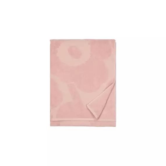 Serviette de bain Serviettes en Tissu, Coton éponge – Couleur Rose – 10 x 10 x 10 cm – Designer Maija Isola