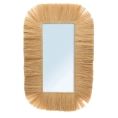 image de miroirs scandinave Miroir en herbe naturel rectangulaire 60×90