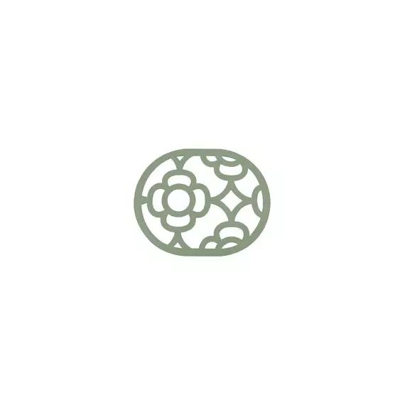 Dessous de plat Pièces rapportées en Métal – Couleur Vert – 20.8 x 20.8 x 20.8 cm