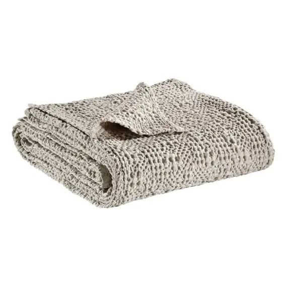 Plaid  en coton lin 140 x 200