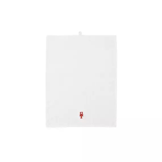 Torchon Yummy en Tissu, Lin – Couleur Rouge – 5 x 5 x 5 cm – Designer  Design Studio