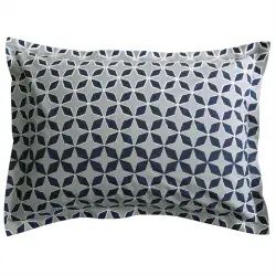 Taie d&rsquo;oreiller 50×70 grise en coton