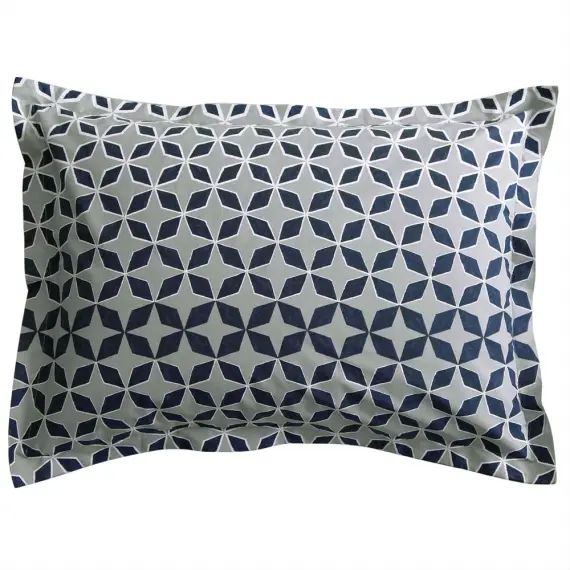 Taie d&rsquo;oreiller 50×70 grise en coton