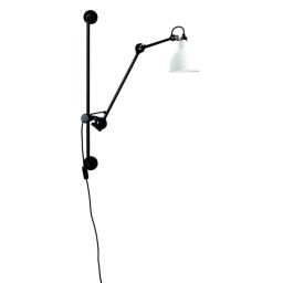 Lampe Gras N°210-Applique hauteur réglable acier H78cm