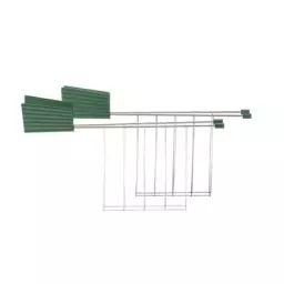 Pince pour grille-pain Plissé en Plastique, Résine thermoplastique – Couleur Vert – 31.5 x 19 x 4 cm – Designer Michele de Lucchi