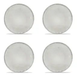 Lot de 4 – Assiette plate vert Ø 20cm